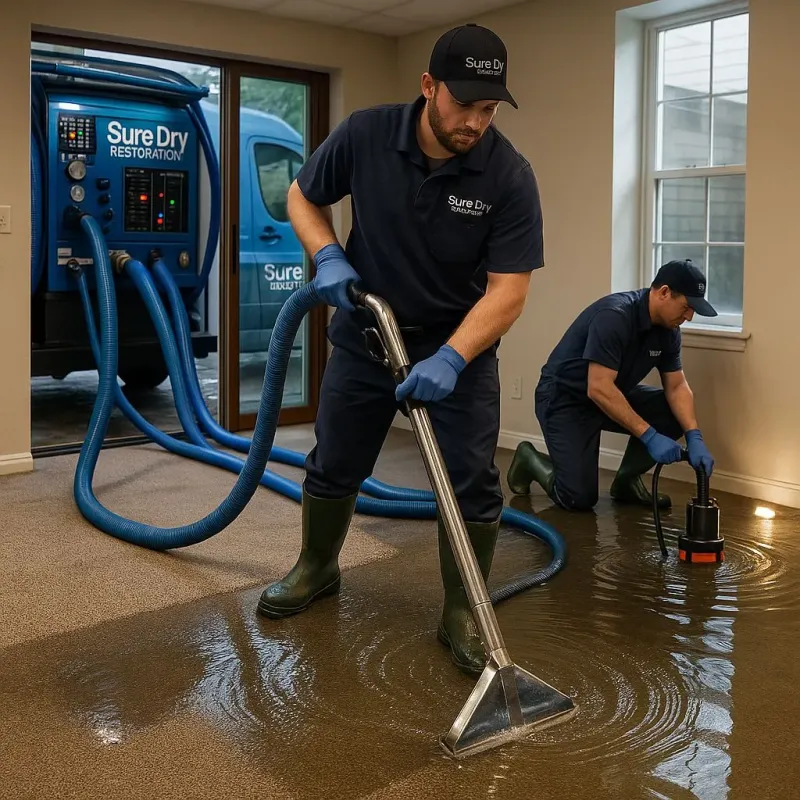 Water Extraction and Removal process in Calhoun Falls, SC